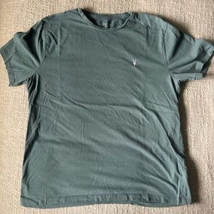 XL All Saints Regular Fit Tee Blue - MSRP $65